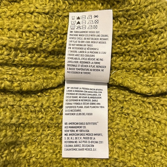 American Eagle Avocado Green Sweater - S - Picture 8 of 8